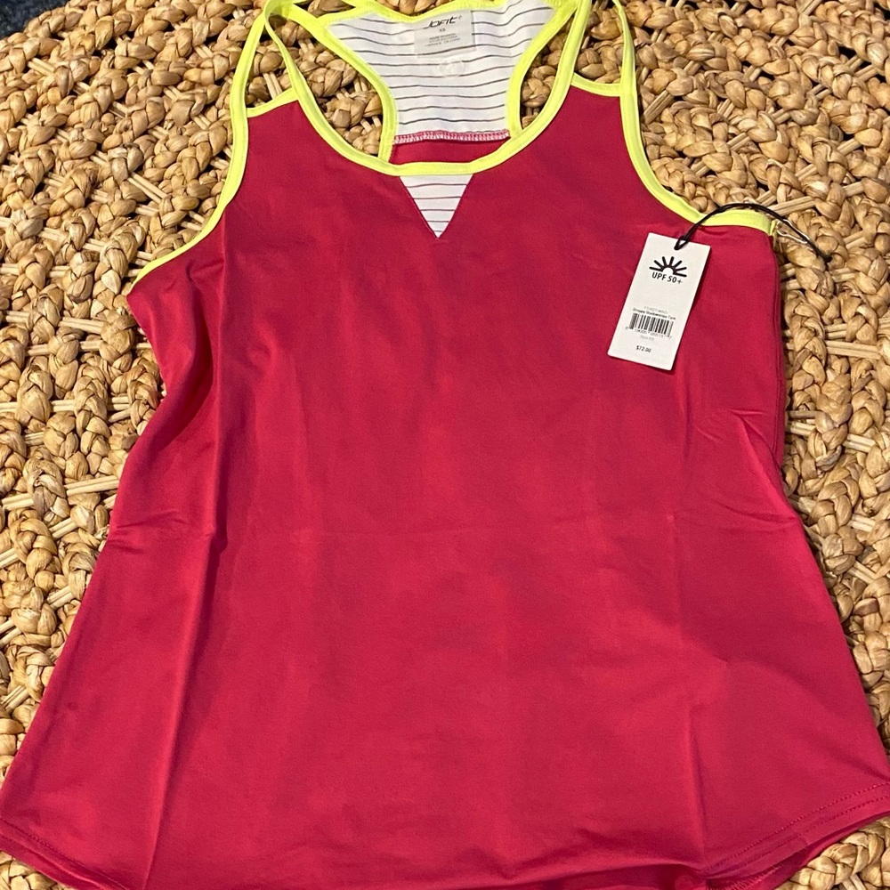 JoFit Strappy Shadowstrap Tennis pickleball Yoga Tank NEW multiple sizes